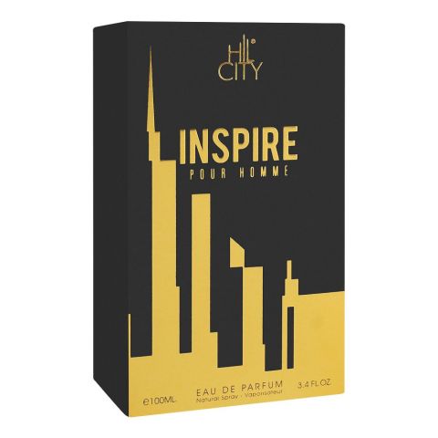 Hill City Inspire Pour Homme Eau De Parfum, For Men, 100ml