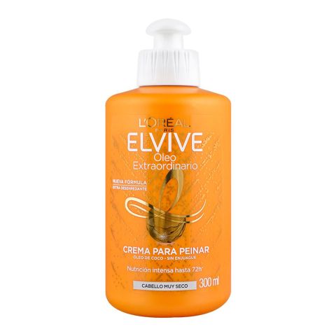 L'Oreal Paris Elvive Extraordinary Oil Very Dry Hair Styling Cream, 300ml