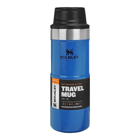 Stanley Classic Series The Trigger Action Travel Mug, 0.35 Liter, Hammertone Lake, 10-09848-051