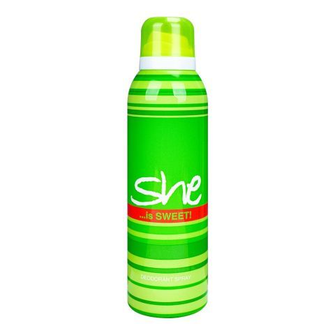 She Is Sweet Deodorant Spray, For Women, 200ml