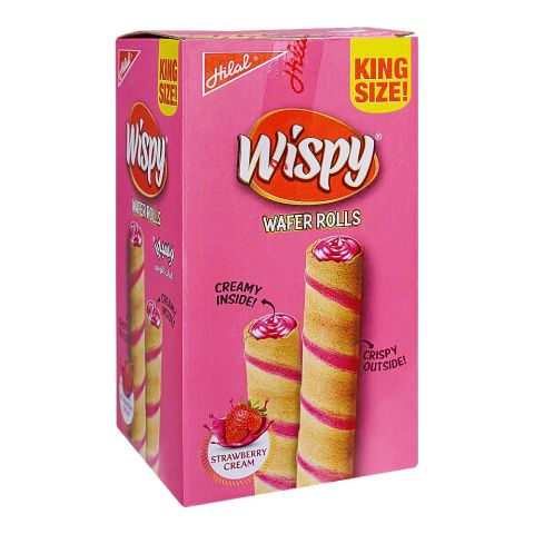 Hilal Wispy Crispy Wafer Twin Strawberry