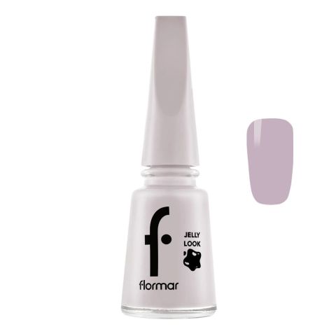 Flormar Jelly Look Nail Enamel, 11ml, JL72 Icon Lilac