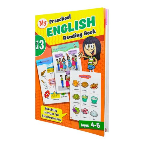 Paramount My Preschool English Reading Book 3, (Pb)