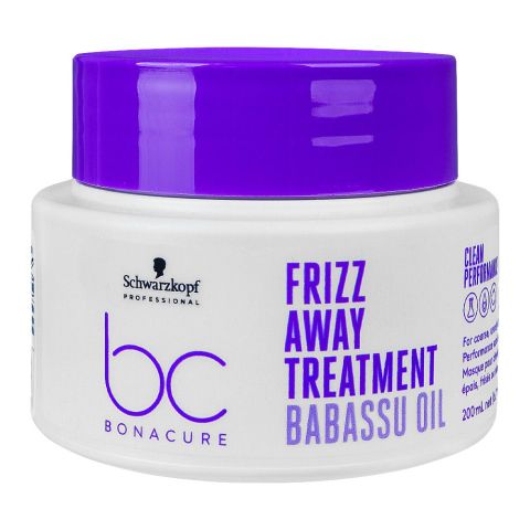 Schwarzkopf BC Bonacure Frizz Away Treatment with Babassu Oil, 200ml