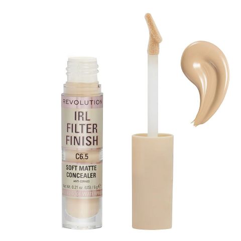 Makeup Revolution IRL Filter Finish Soft Matte Concealer, C6.5