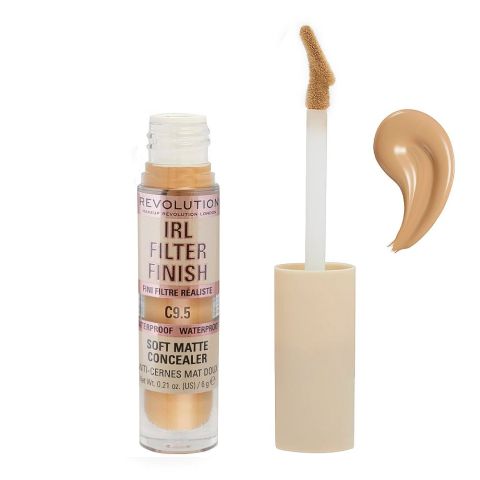 Makeup Revolution IRL Filter Finish Soft Matte Concealer, C9.5