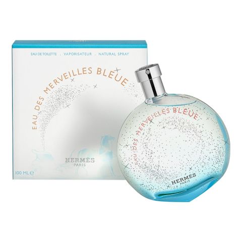 Hermes Eau Des Merveilles Bleue Eau De Toilette, For Women, 100ml
