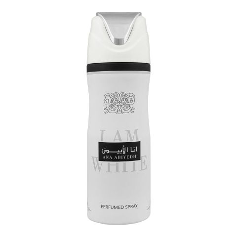 Lattafa I Am White Ana Abiyedh Body Spray, For Men & Women, 200ml