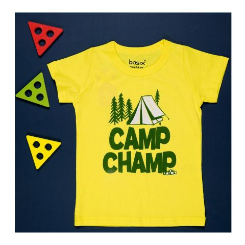 Basix Champ Champ Short Sleeve T-Shirt, 2706