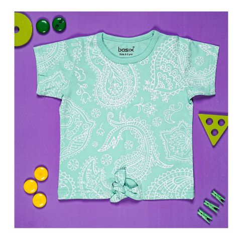 Basix Paisley Play Knot Top, 2724