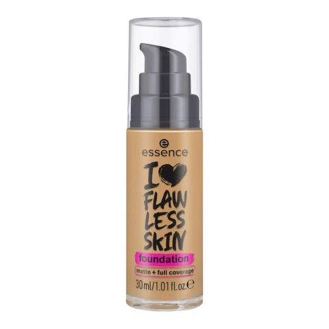 Essence I Love Flawless Skin Long Wear SPF-20 Foundation, 90 Dark Send