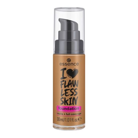 Essence I Love Flawless Skin Long Wear SPF-20 Foundation, 130 Dark Beige