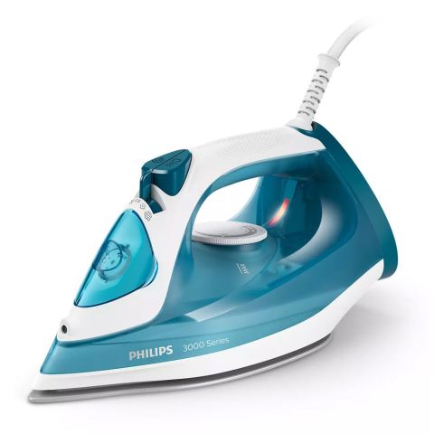 Philips 3000 Series Steam Iron, 2100W, 300ml Water Tank, DST-3011/20