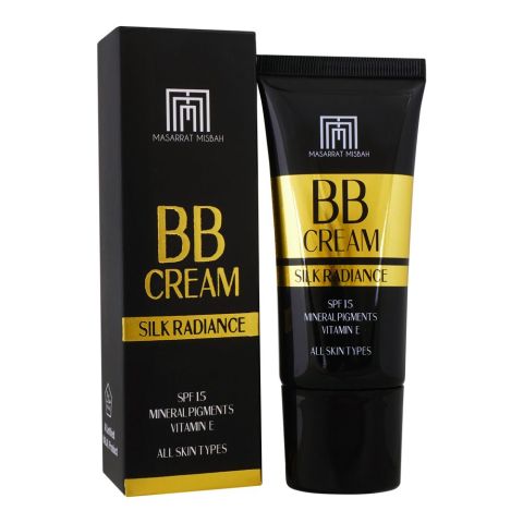 Masarrat Misbah Silk Radiance BB Cream, Medium Light