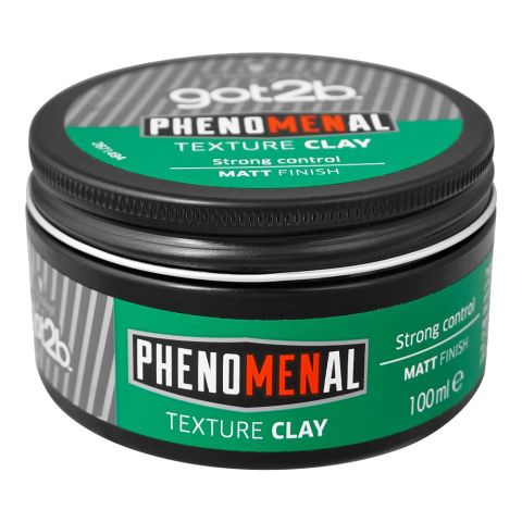 Schwarzkopf Got2b Phenomenal Strong Control Matt Finish Texture Clay, 100ml