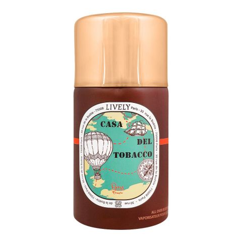Lively Casa Del Tobacco Body Spray, For Men, 250ml