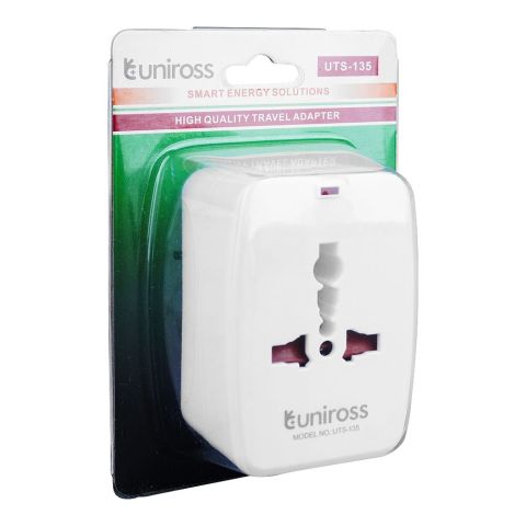 Uniross Universal High Quality Travel Adapter, UTS-135