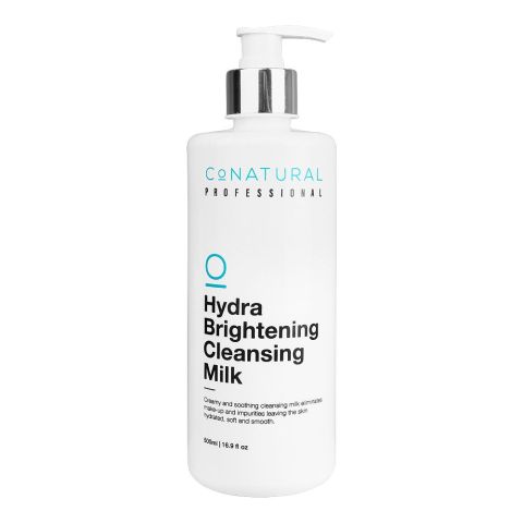 CoNatural Professional Hydra Brightening Cleansing Milk, 500ml