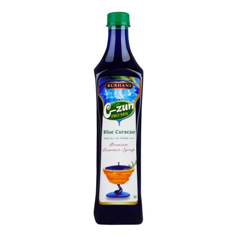 Burhani C-Zun Blue Curacao Syrup, 800ml