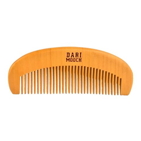 Dari Mooch Beard Comb, 5" inch Wooden Comb