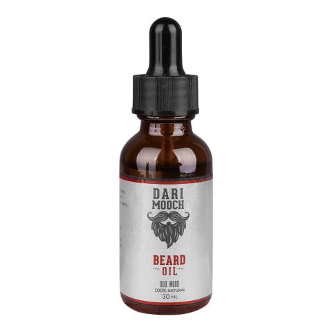 Dari Mooch Oud Wood Beard Oil, 30ml