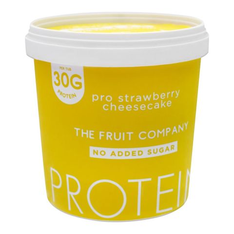 The Fruit Company pro Strawberry Cheese Cake, No Added Sugar, Natural Ice Cream, 480ml