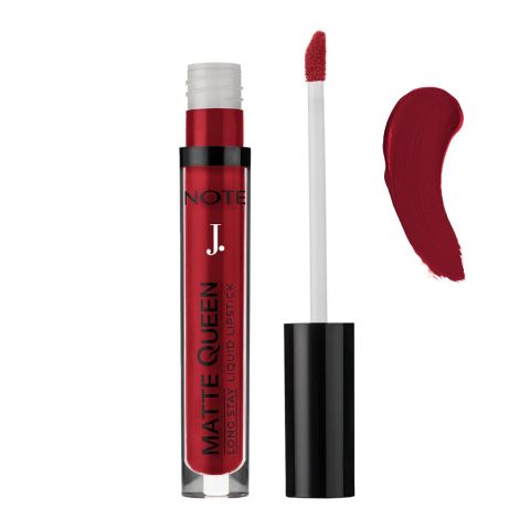 J. Note Matte Queen Long Stay Liquid Lipstick, 4ml, 16 Royal Velvet