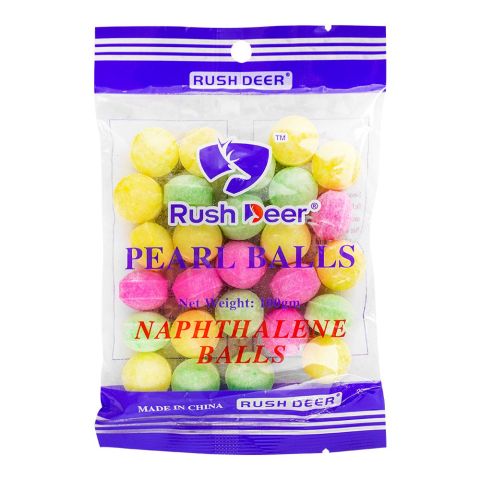 Rush Deer Pearl Napthalene Balls, 100g