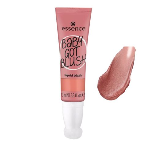 Essence Baby Got Blush Liquid Blush With Sponge Applicator, Vegan & Cruelty Free, 10ml, 30 Dusty Rose