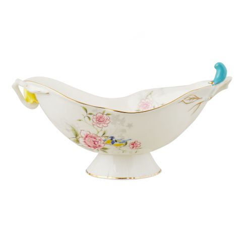 Angela 12" Bird Candy Serving Bowl, Ideal For Desserts, Fruits, Snacks & Table Decor, BRD302