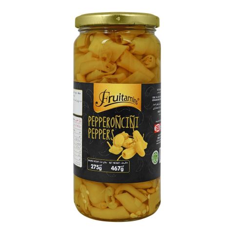 Fruitamins Pepperoncini Jalapeno Peppers, 467gm