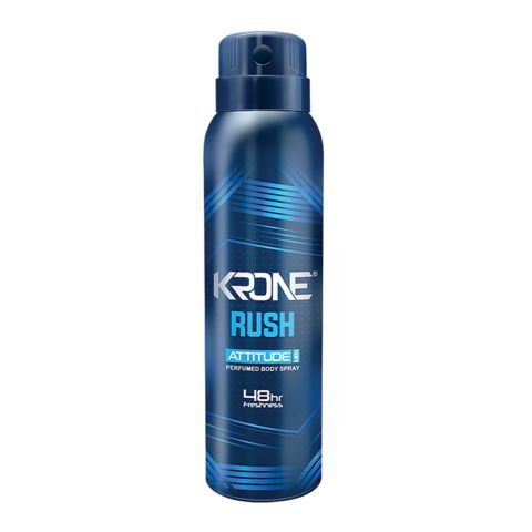 Krone Attitude Rush Body Spray, For Men, 150ml