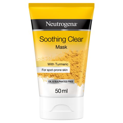 Neutrogena Soothing Clear Turmeric Mask, Oils & Sulphates Free, 50ml