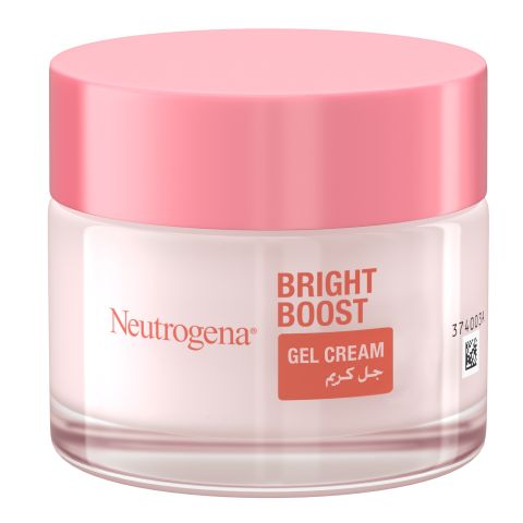 Neutrogena Bright Boost Neoglucosamine AHA+PHA Gel Cream, For All Skin Types, Reduce Hyperpigmentation & Dark Spots, 50ml