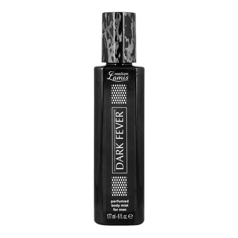 Lamis Creation Dark Fever Perfumed Body Mist, For Men's, 177ml