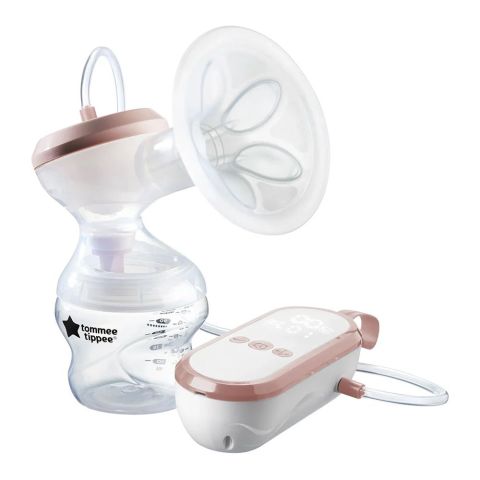 Tommee Tippee Made For Me Single Electric Breast Pump, USB Rechargeable, Easy To Clean, 223251