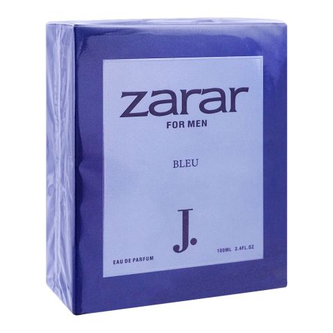 Junaid Jamshed J. Zarar, Eau de Parfum, Bleu, For Men, 100ml