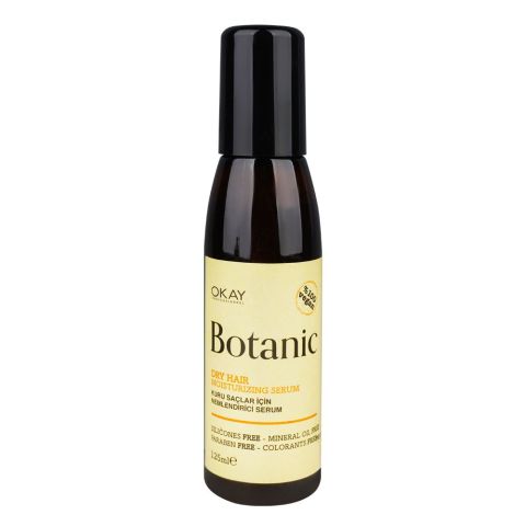 Okay Professionel Botanic Dry Hair Moisturizing Serum, Vegan, Paraben Free, 125ml