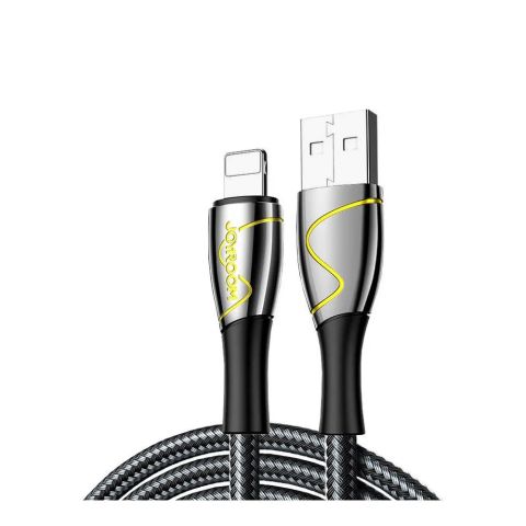 Joyroom 2.4A Lightning Fast Charging Data Cable, 1.2m Cable, Black, S-1230K6