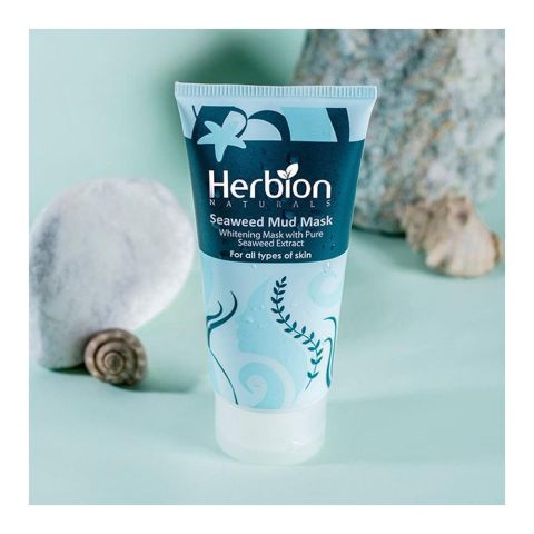 Herbion Naturals Seaweed Mud Mask, For All Skin Types, 100ml