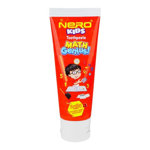 Nero Math Genius Fruity Kids Toothpaste, 50ml