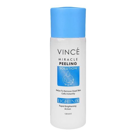 Vince Miracle Peeling Solution, Removes Dull and Dead Skin, For All Skin Types, 120ml