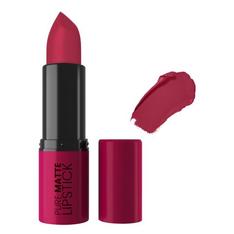 Rivaj UK Pure Matte Lipstick, Non-Drying Formula, 22