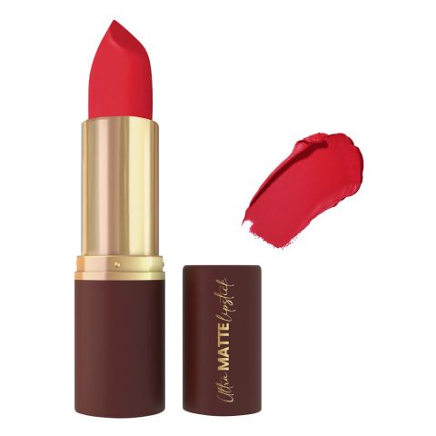 Rivaj UK Ultra Matte Lipstick, No-budge formula,  02