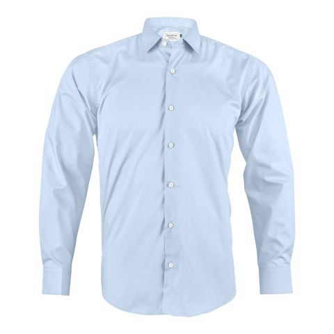 Pace Setters Men's Sky Blue Solid Shirt, PS-2195