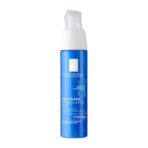 La Roche-Posay Toleriane Dermallergo Night Moisturizer, 0% Parabens, Fragrance & Alcohol, 40ml