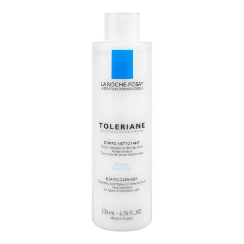 La Roche-Posay Toleriane Dermo Cleanser, Makeup Remover, 200ml