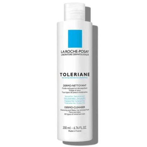 La Roche-Posay Toleriane Dermo Milky Cleanser and Makeup Remover, For Sensitive Skin, 200ml