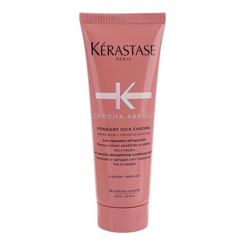 Kerastase Fondant Cica Chroma Strengthening Conditioner, For Color Treated Hair, 75ml