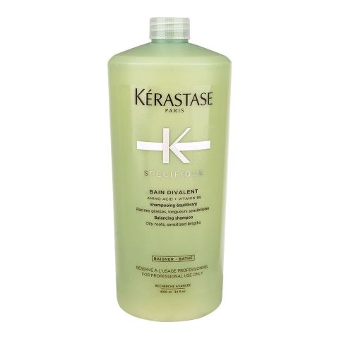 Kerastase Specifique Bain Divalent Balancing Shampoo, For Dry Hair Types, 1000ml